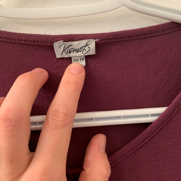 Kismet Ruched Keyhole Top - Picture 2 of 3